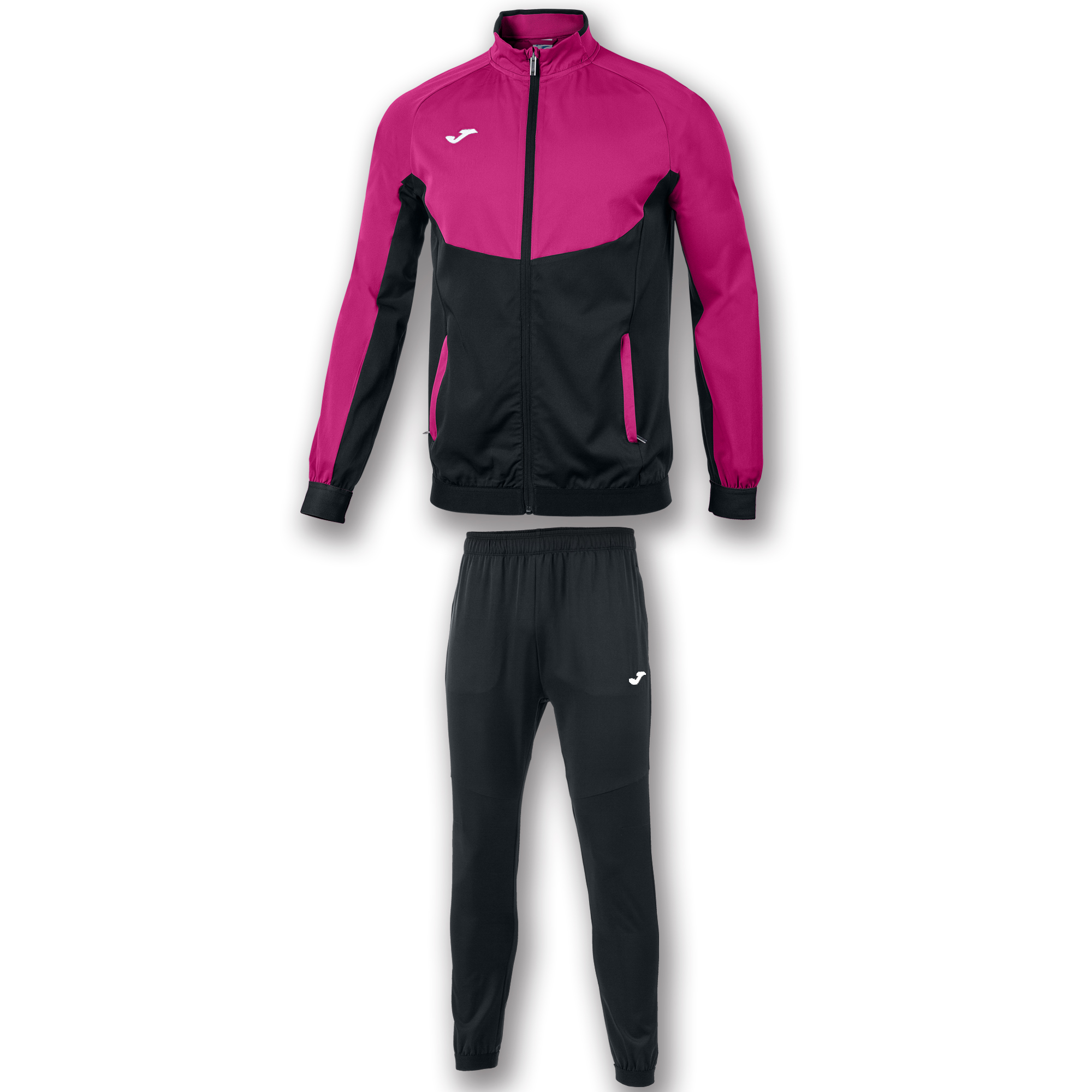 Dres kompletny JOMA Essential różowo-czarny 101021.105
