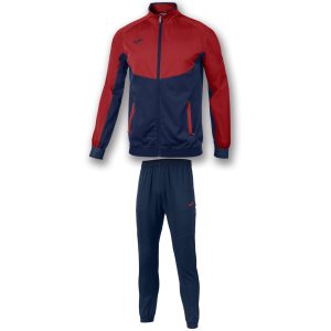 Dres kompletny JOMA Essential granatowo czerwony 101021.306