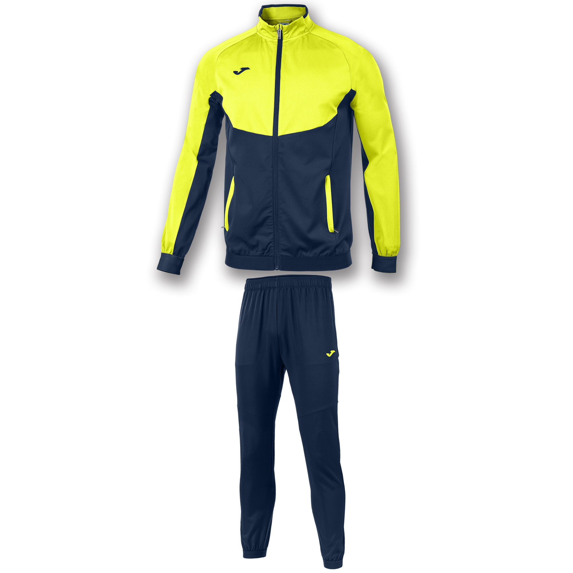 Dres kompletny JOMA Essential żółto-granatowy101021.321