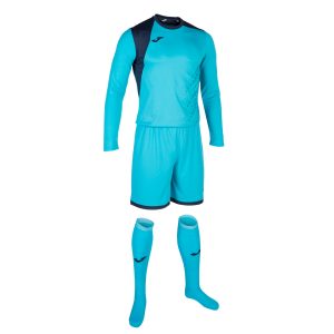 Strój bramkarski JOMA Zamora IV turkusowy 101300.013