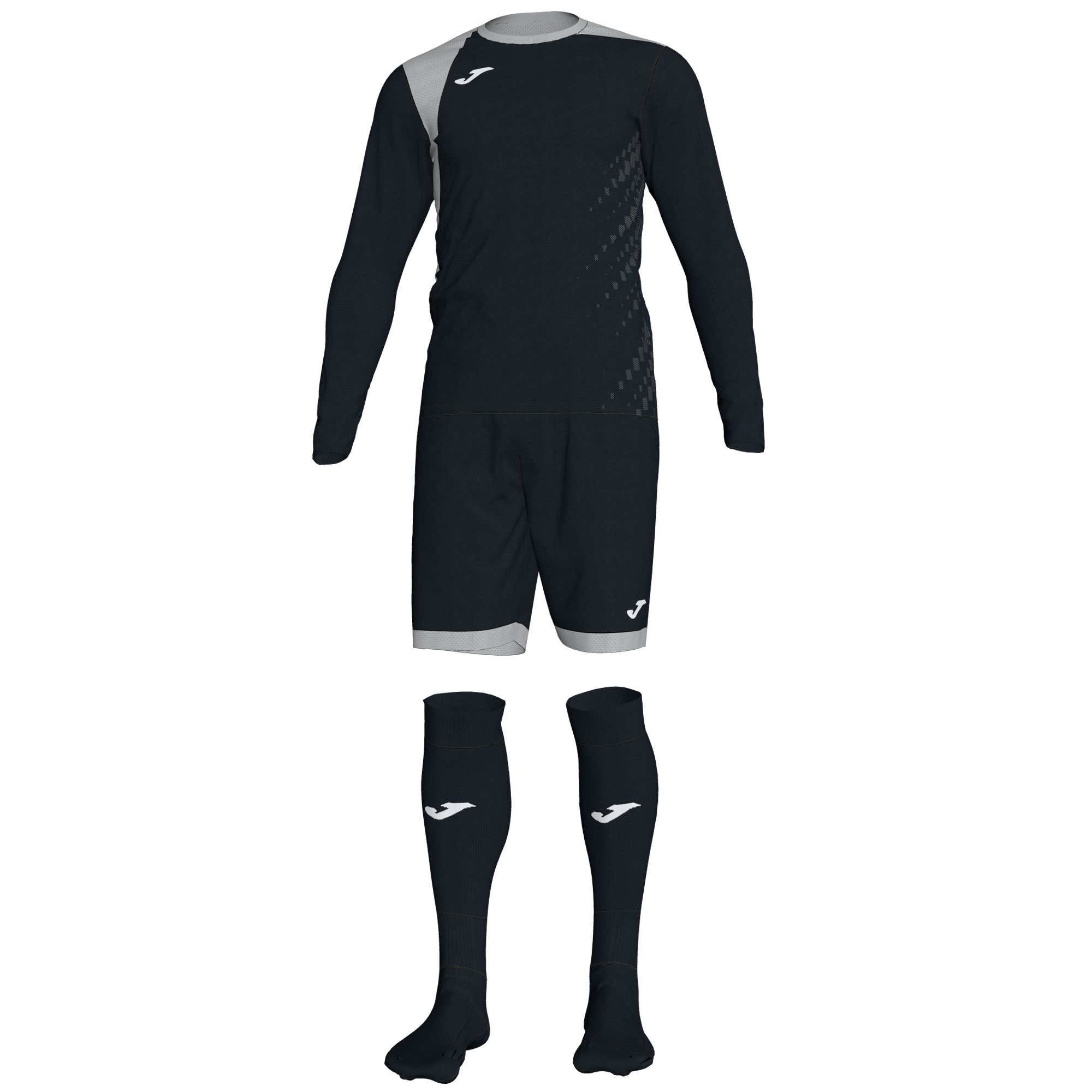 Strój bramkarski JOMA Zamora IV czarny 101300.111