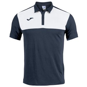 Koszulka polo JOMA Winner granatowo-biała 101684.332