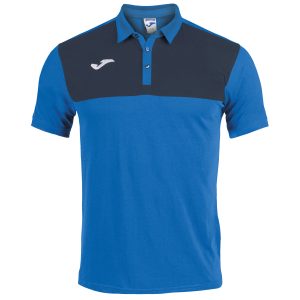 Koszulka polo JOMA Winner niebiesko-granatowa 101684.703
