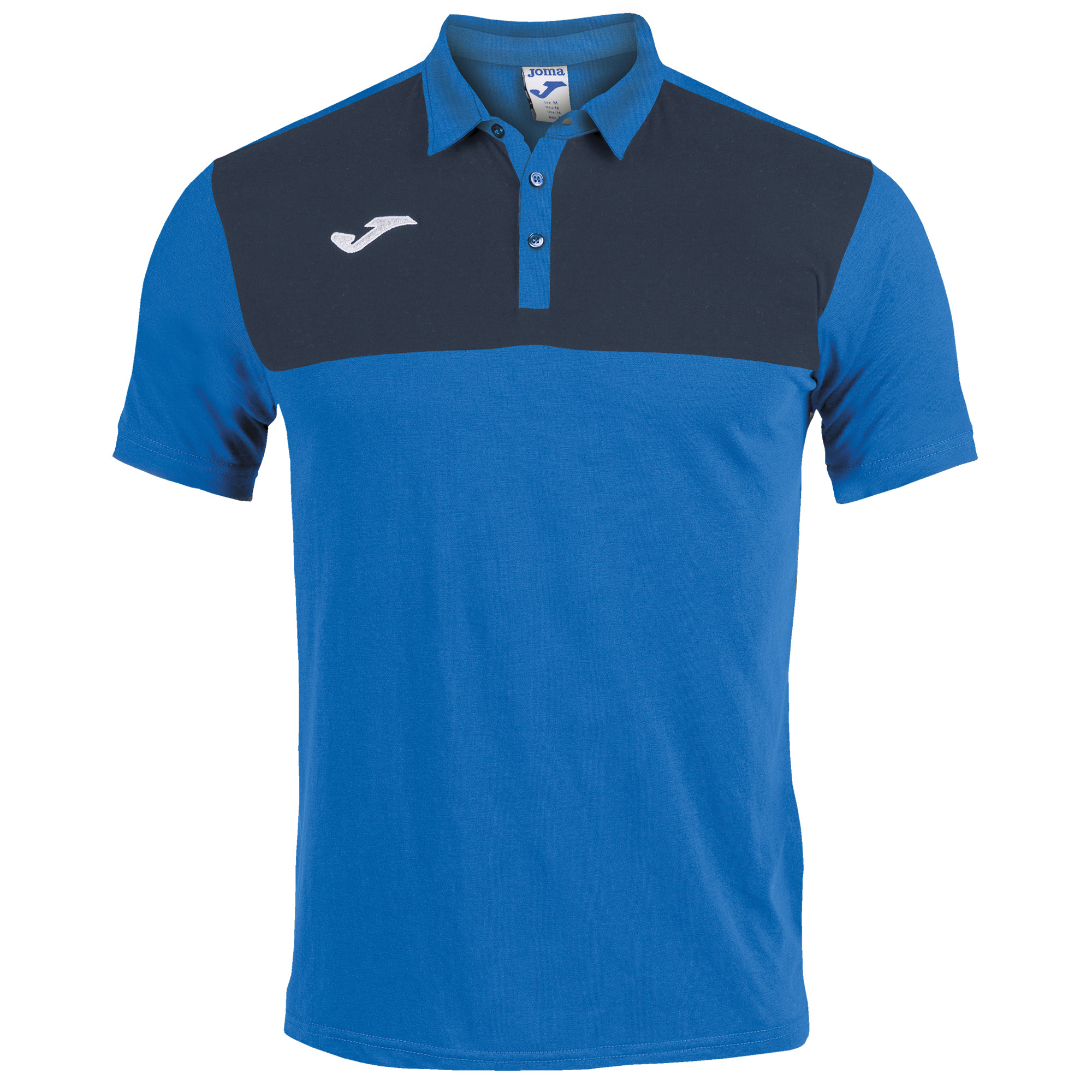 Koszulka polo JOMA Winner niebiesko-granatowa 101684.703