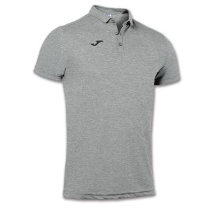 Koszulka polo męska JOMA Hobby szara 100437.250