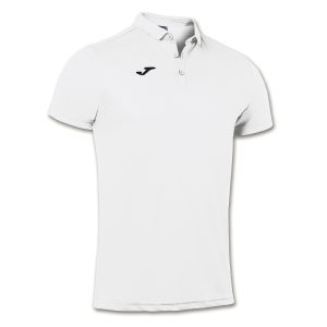 Koszulka polo męska JOMA Hobby biała 100437.200