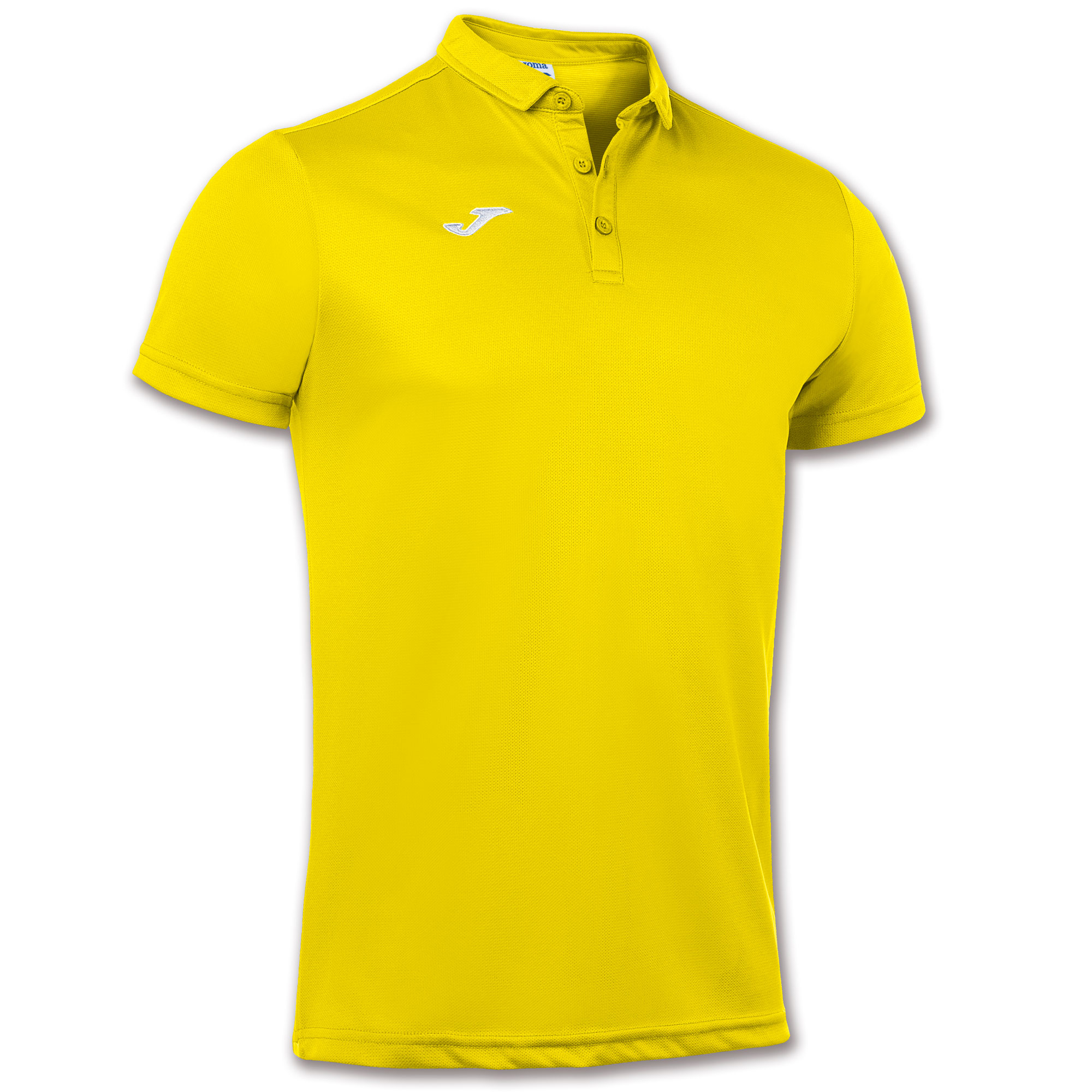 Koszulka polo męska JOMA Hobby żółta 100437.900 - obrazek 2