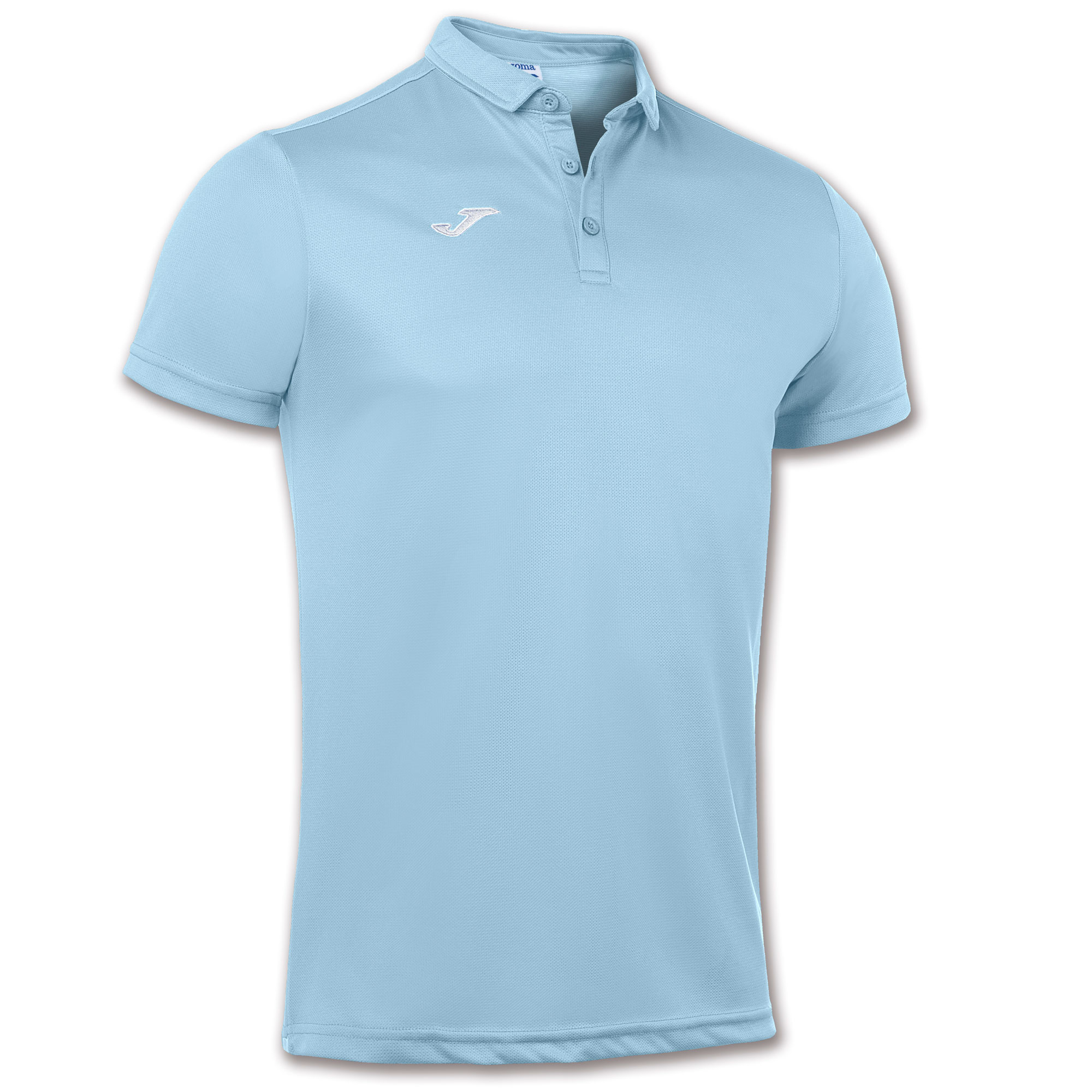 Koszulka polo męska JOMA Hobby błękitna 100437.350