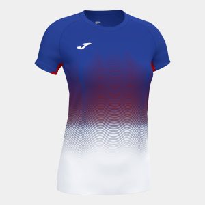 Koszulka damska JOMA Elite VI granatowo-czerwono-biała  901020.722