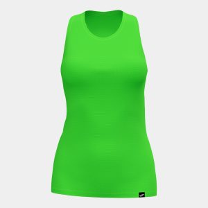 Koszulka damska bez rękawa JOMA Torneo zielona fluo 901322.020