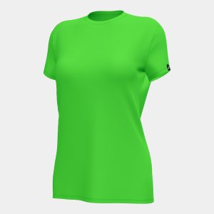 Koszulka damska JOMA Torneo zielona fluo 901332.020