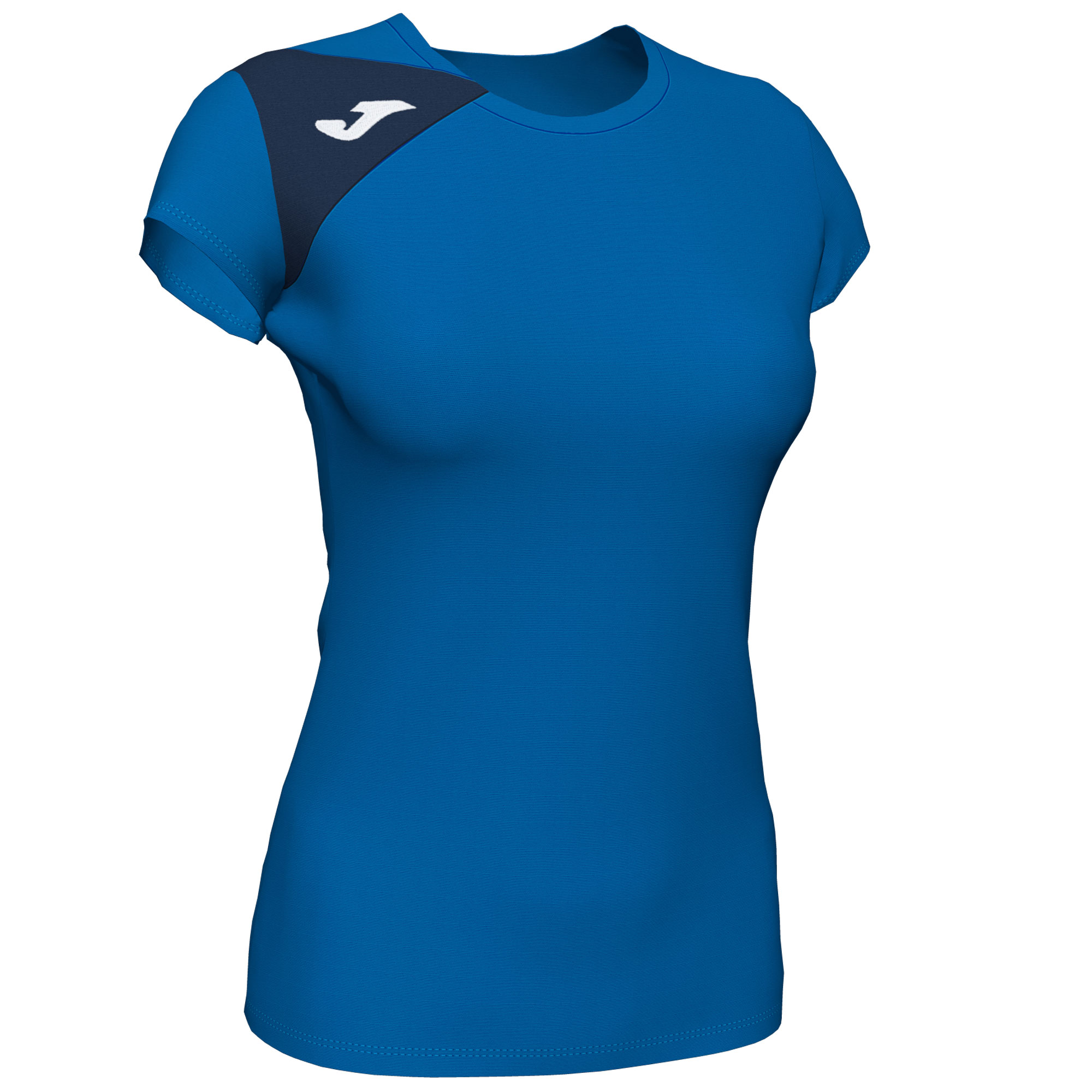 Koszulka damska JOMA Spike II niebiesko-granatowa 900868.703