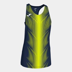 Koszulka damska JOMA Olimpia czarno-żółta 900900932.341