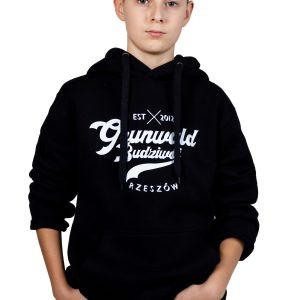 Bluza dziecięca PREMIUM z kapturem czarna SPG PRO