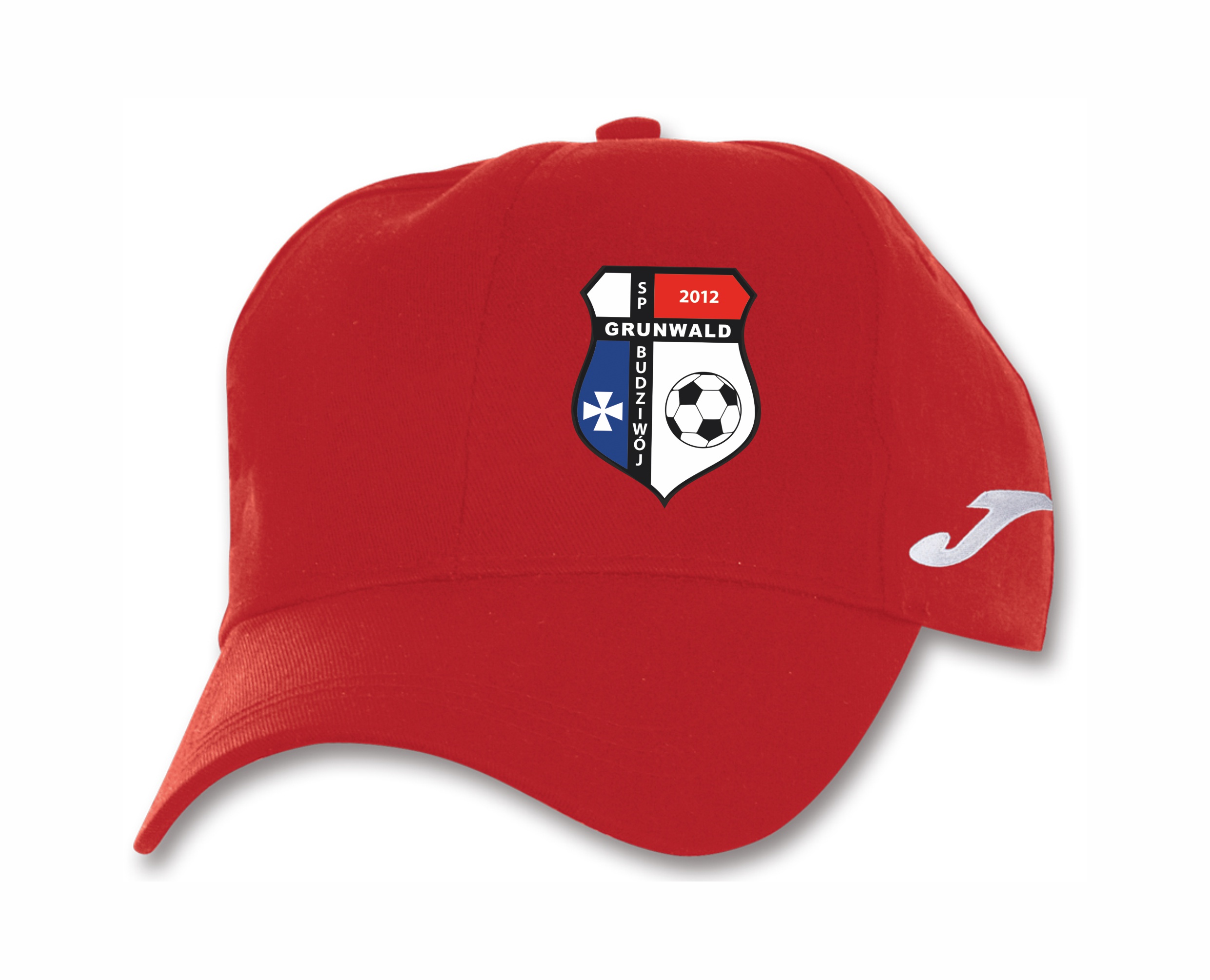 Czapka z daszkiem czerwona JOMA Classic 400089.600 SPG z nadrukiem