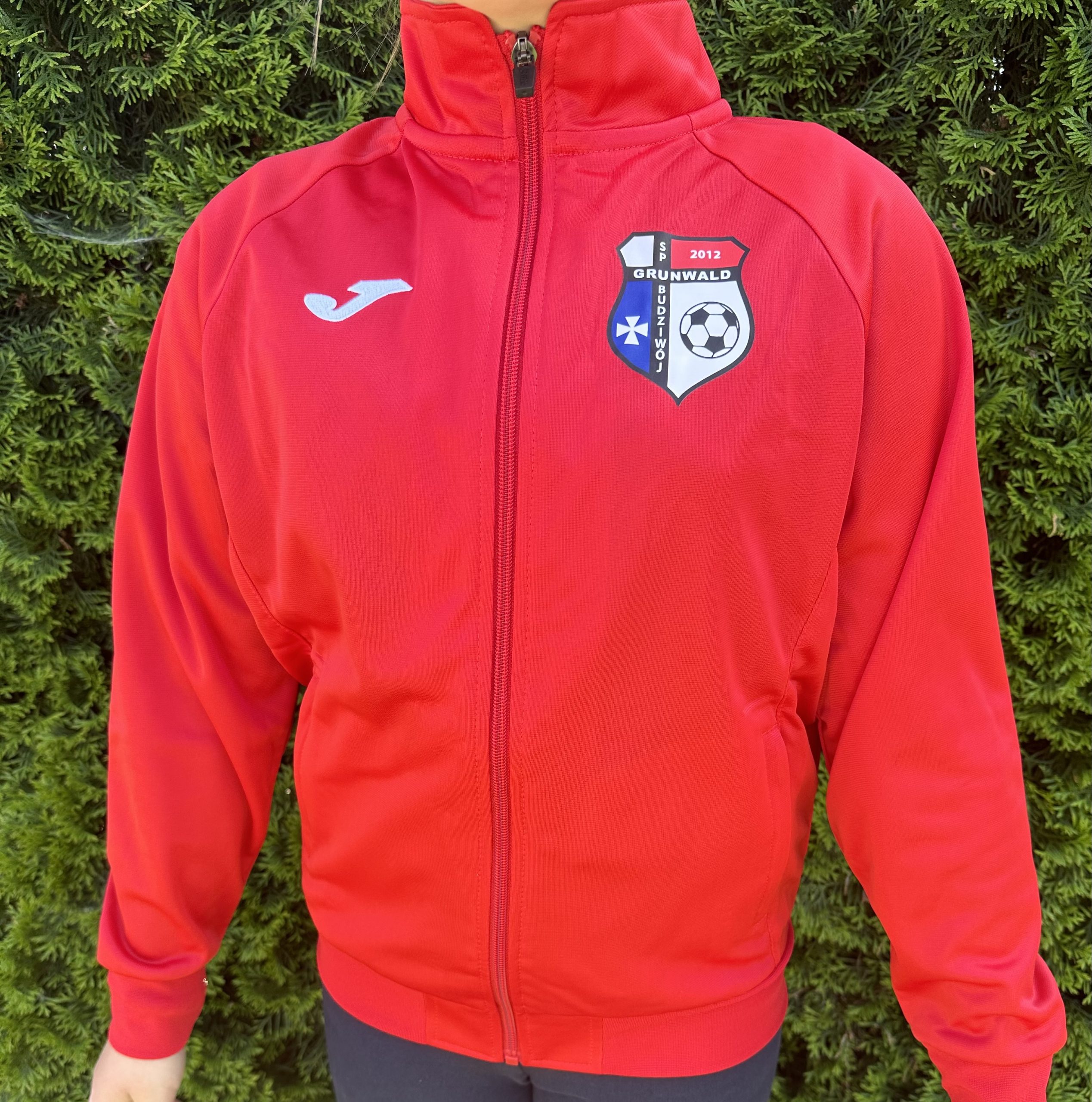 Bluza rozpinana SPG Joma 100086.600 czerwona - obrazek 4