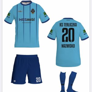Strój meczowy turkusowy KEEZA KSTER