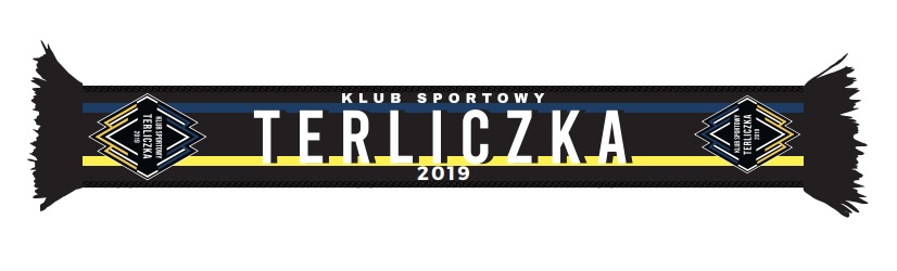 Szalik tkany klubowy KS TERLICZKA KSTER