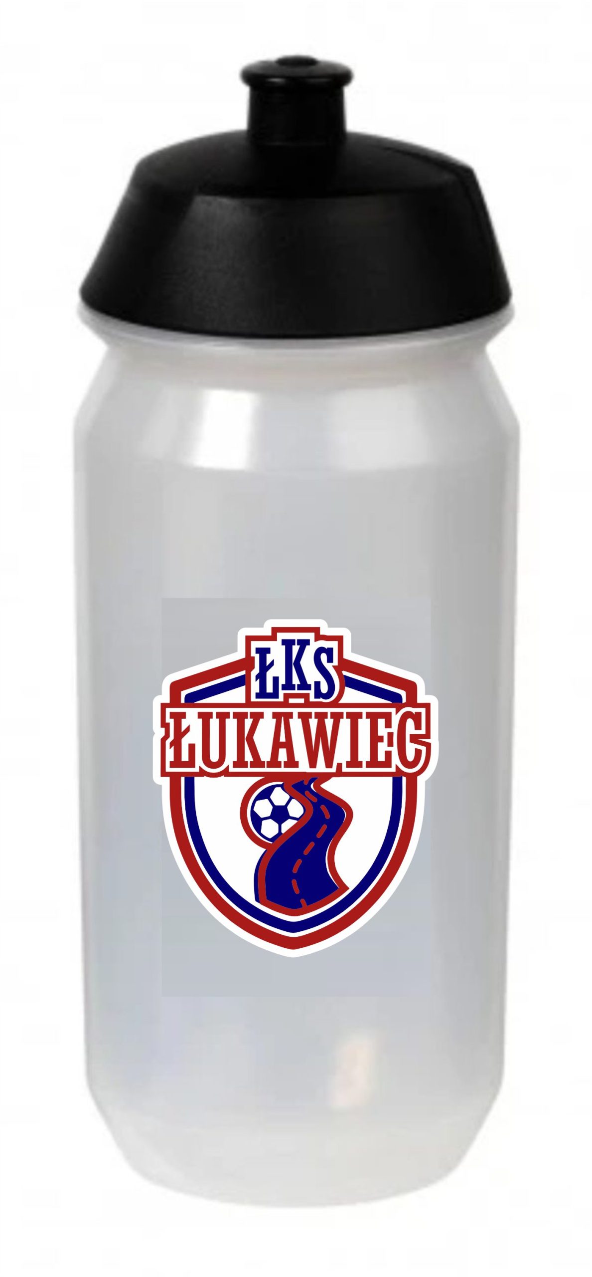 Bidon sportowy Bio SELECT 700ml z naklejką ŁKS