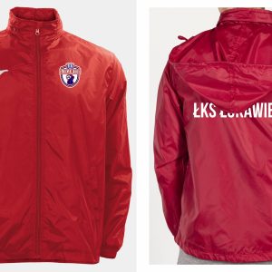 Ortalion kurtka JOMA Alaska II czerwony 100087.600 ŁKS z nadrukiem