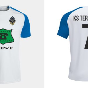 Strój meczowy biały z nadrukiem Joma KSTER