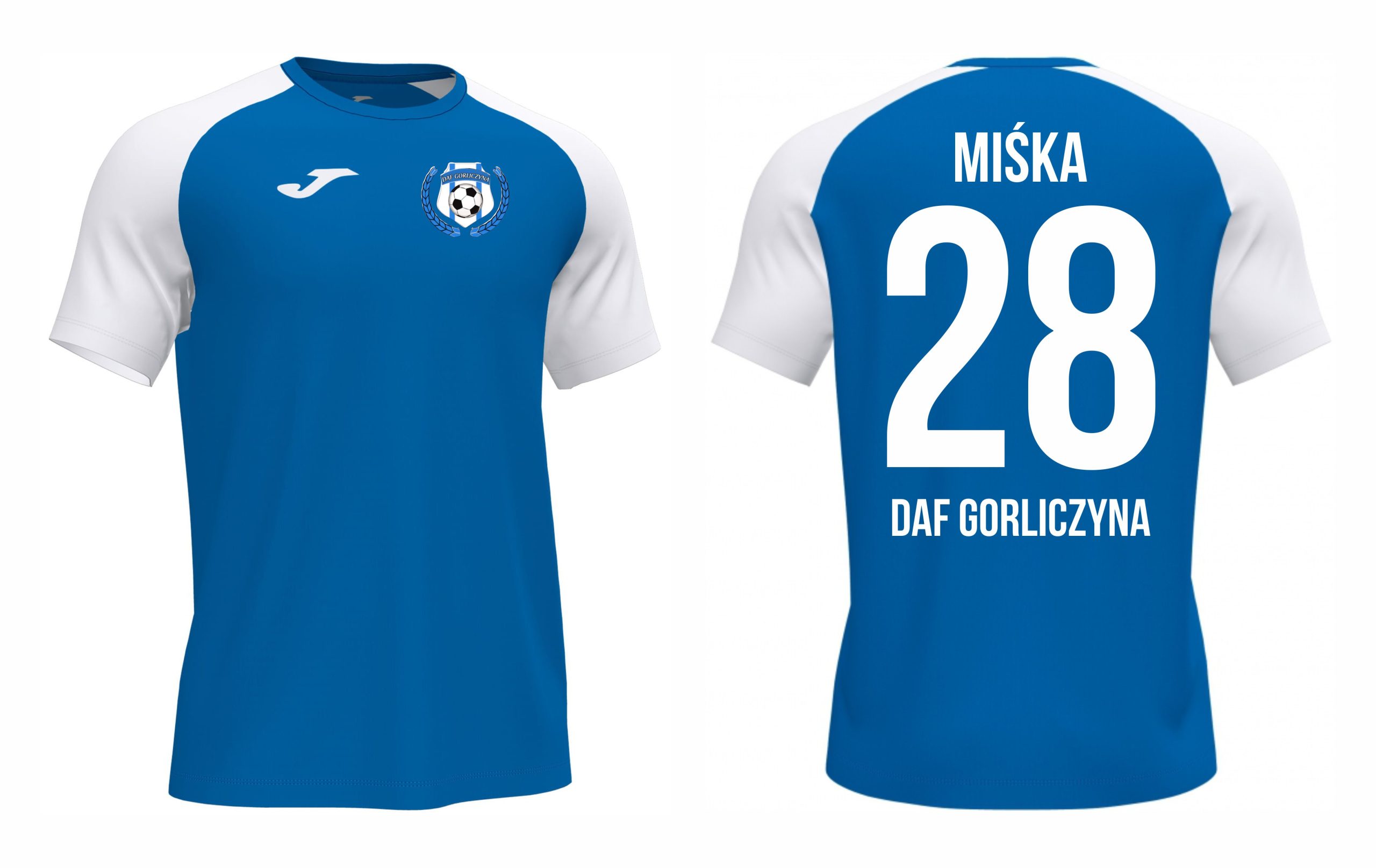 Strój meczowy z nadrukiem Joma DAFG