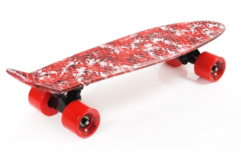DESKOROLKA FISZKA UT-2206 RED JUNGLE - obrazek 2