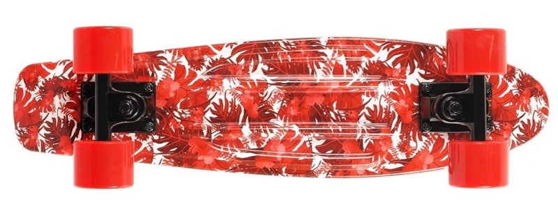 DESKOROLKA FISZKA UT-2206 RED JUNGLE - obrazek 3