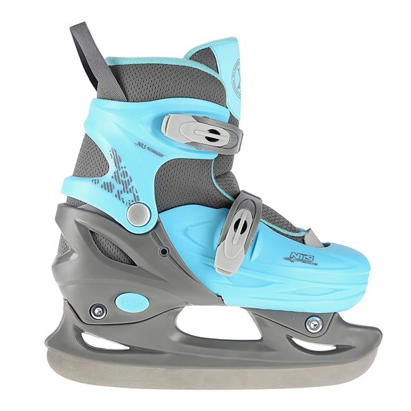 NH11901 A BLACK/MINT ROZM. M(34-37) ŁYŻWY HOKEJOWE NILS EXTREME