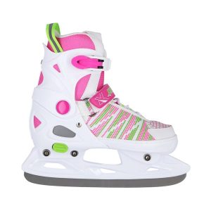 NH2255 A WHITE/PINK ROZM. M(37-40) ŁYŻWY HOKEJOWE NILS EXTREME