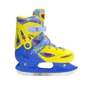 NH1105 A YELLOW/BLUE ROZM. M ŁYŻWY HOKEJOWE NILS EXTREME