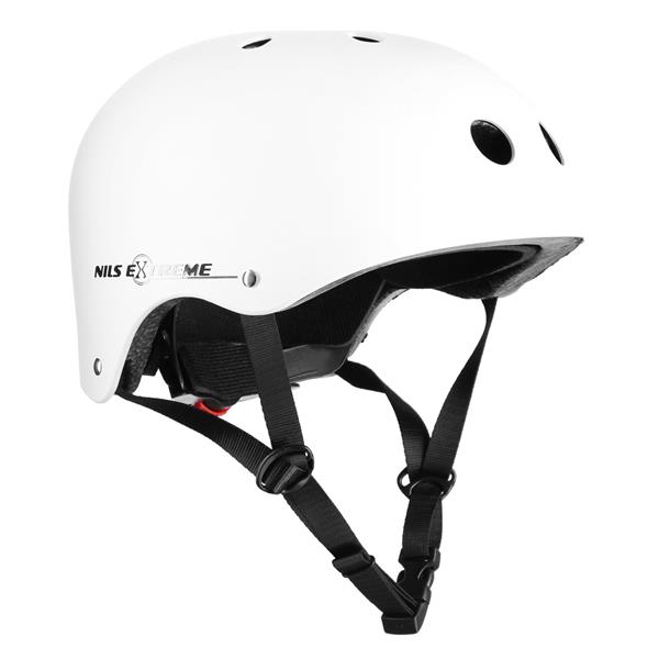 MTV12 BIAŁY MATOWY ROZM. XL (61-63 cm) KASK NILS EXTREME