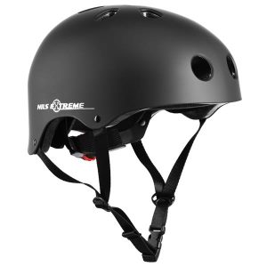 MTV12 CZARNY MATOWY ROZM. L (58-61 cm) KASK NILS EXTREME