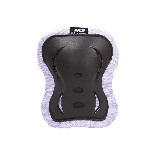 H726 CZARNO-PURPUROWY ROZM. L ZESTAW OCHRANIACZY NILS EXTREME