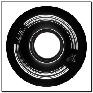 KP-6045 BLACK 60x45 MM (4 szt.) KÓŁKA KAUCZUKOWE DO PENNYBOARD NILS EXTREME