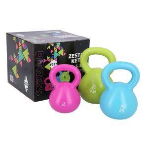 AKO-F287 ZESTAW KETTLEBELL 3-5-8 KG DYNAMIC