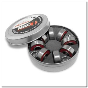 ABEC-7 RS RED CHROME ŁOŻYSKA (8 szt) OPAK. METAL NILS EXTREME