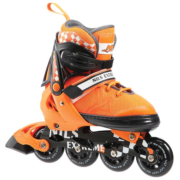 NA13911 A POMARAŃCZOWE ROZM. M (35-38) ŁYŻWOROLKI NILS EXTREME
