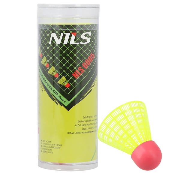 NLS6005 LOTKI DO SPEEDMINTONA OPAK.5 SZT NILS