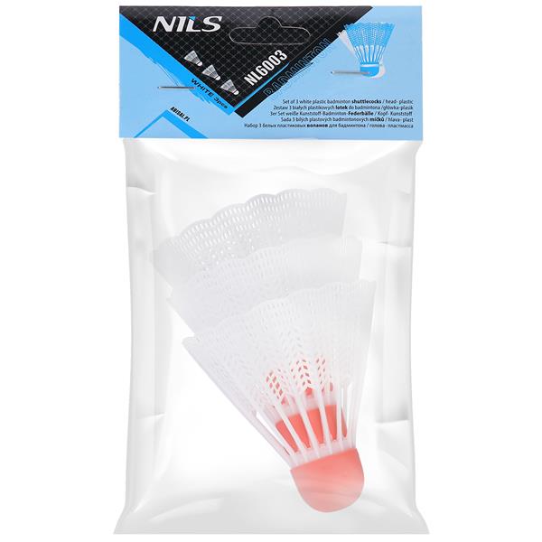 NL6003 BIAŁE LOTKI OPAK.3 SZT NILS