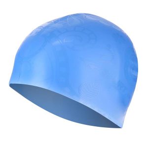 G-TYPE WOMAN F224 NIEBIESKI WZÓR CZEPEK SILIKONOWY SPURT