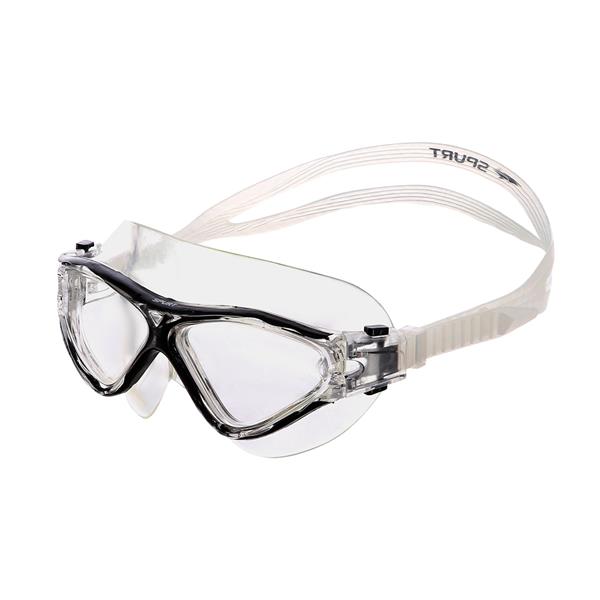 MTP02Y AF 18 CLEAR/BLACK OKULARKI/PÓŁMASKA SPURT