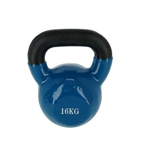 KNL 16 KG BLUE KETTLEBELL ŻELIWNY POKRYTY WINYLEM NN