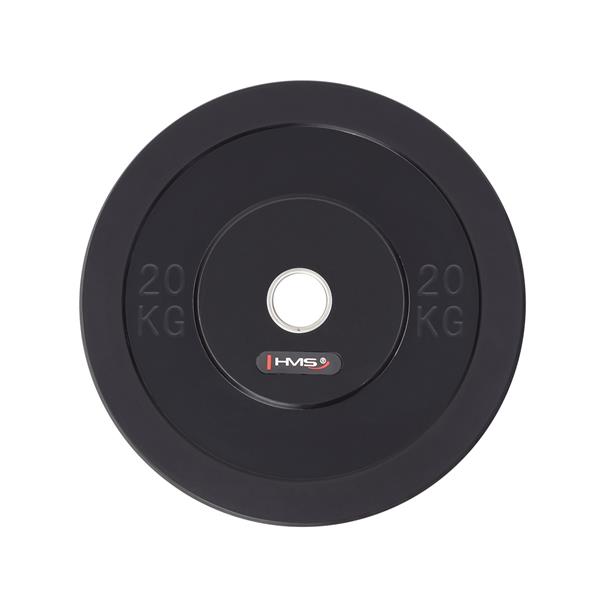 TGU20 GUMOWY CZARNY 20 KG TALERZ OLIMPIJSKI HMS