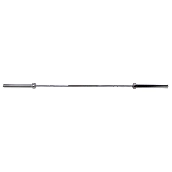 GO900 GRYF OLIMPIJSKI 220 CM HMS PREMIUM + ZG1500 SILVER ZACISKI LOCK JAW (2 szt)