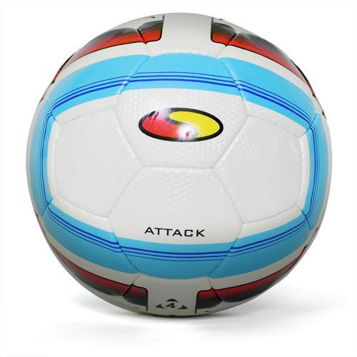Piłka nożna SMJ sport ATTACK RED 4 - obrazek 3