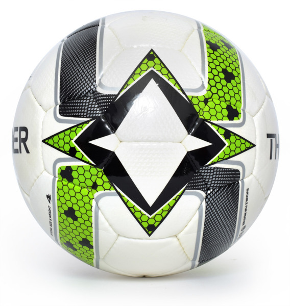 Piłka SMJ sport THUNDER rozmiar 4 - obrazek 2