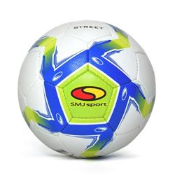 Piłka nożna SMJ sport STREET BLUE 4