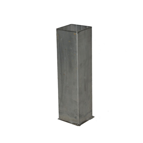 Tuleja aluminiowa do profilu 80x80 mm, gł. 35 cm