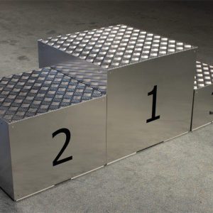Podium aluminiowe składane